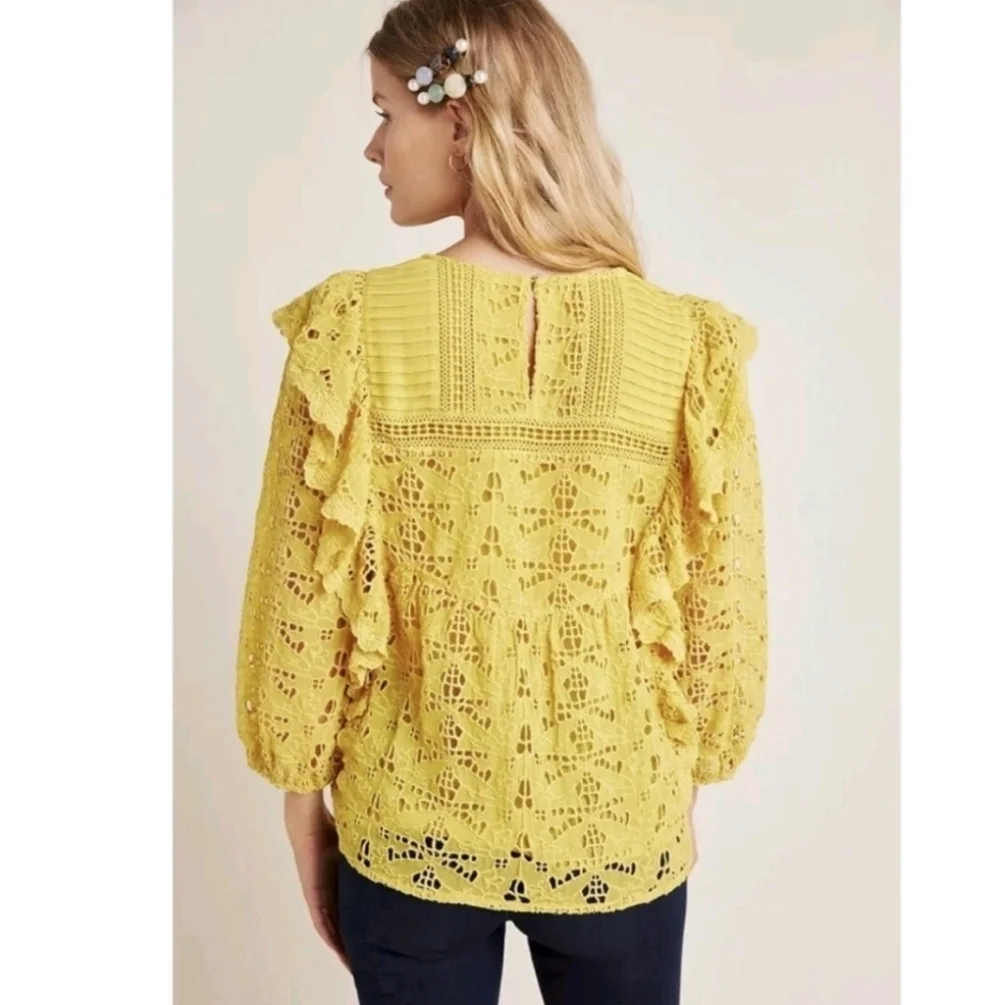 Anthropologie chic lace